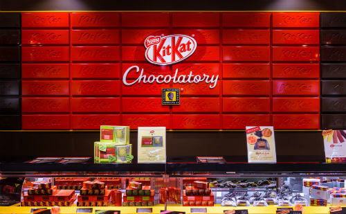 Kit-Kat Chocolatory Japan, Counter